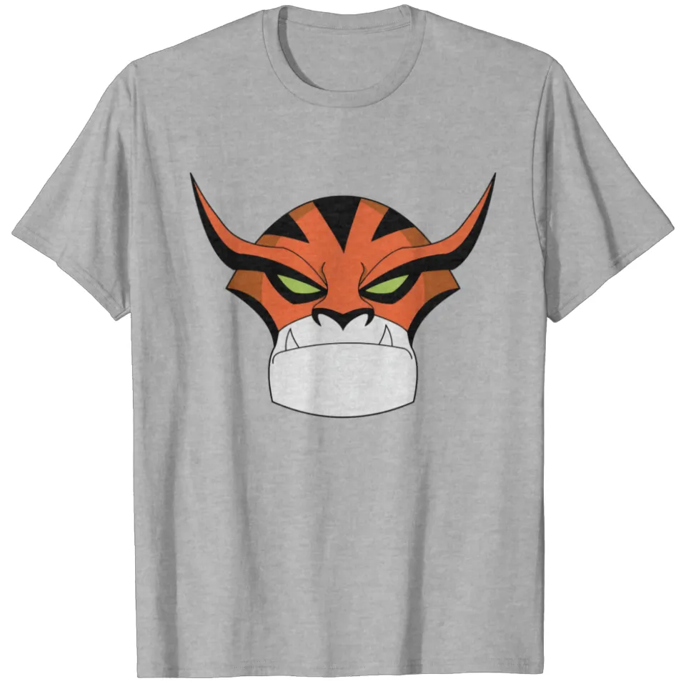 T-shirt lourd pour hommes 10 Ben Rath Alien en gris sport — T-shirts pour hommes