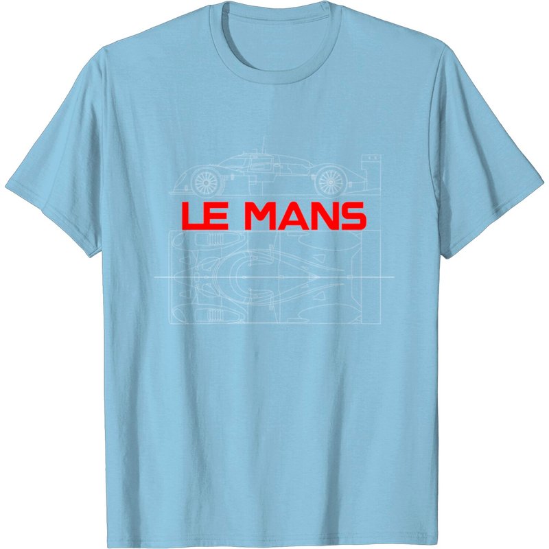 T-Shirt Le Mans pour hommes en noir — T-shirts pour hommes