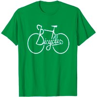 Bicycles T-Shirt for Men in Black