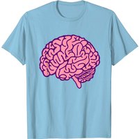 Big Brain T Shirt for Men in Black