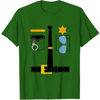 T-shirt Costume de Policier pour Hommes