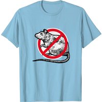 T-shirt No Rat Sign Stop Snitching Pest Control pour hommes — T-shirts pour hommes