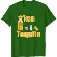T-shirt pour hommes Team Tequila - Tequila en noir — T-shirts pour hommes