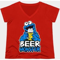 T-shirt Beer Monster pour hommes en noir — T-shirts pour hommes
