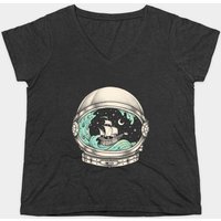 Spaceship - Space Men's T-Shirt in Black
