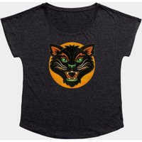T-Shirt Vintage Chat d'Halloween pour Hommes — T-shirts pour hommes