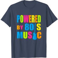 T-shirt pour hommes Powered By 80's Music — T-shirts pour hommes