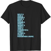 The Aliens Gang - Aliens T-shirt pour hommes en noir — T-shirts pour hommes