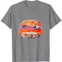 Bagel & Lox Men's Bagel T-Shirt in Black — Mens T Shirts