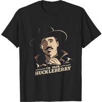 T-shirt Tombstone Doc Holliday I'm Your Huckleberry pour hommes