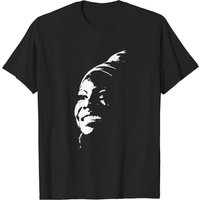 T-shirt pour hommes Nina Simone avec designs blancs uniques — T-shirts pour hommes