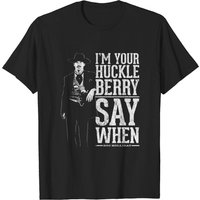 T-shirt pour hommes I'm Your Huckleberry Say When Doc Holliday — T-shirts pour hommes