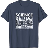 Science Matters Men's T-Shirt - Black — Mens T Shirts