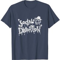 T-shirt pour hommes Social Distortion en noir — T-shirts pour hommes