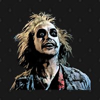 Beetlejuice Men's T-Shirt in Black
