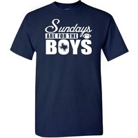 T-shirt Dallas Football Fans Sundays Are For The Boys — T-shirts pour hommes