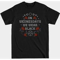 Black Wednesday Goth T-Shirt for Men