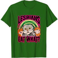 Lesbians Eat What? LGBTQ Men's T-Shirt