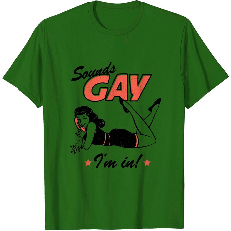 Sounds Gay I'm In - T-shirt Fierté Gay pour Hommes — T-shirts pour hommes