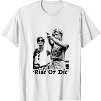 Thelma Et Louise T-shirt Masculin Ride Or Die — T-shirts pour hommes