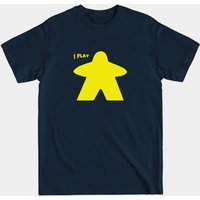 I Play Yellow T-shirt pour hommes jaune — T-shirts pour hommes