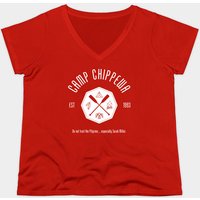 T-shirt Camp Chippewa Wednesday Addams pour hommes — T-shirts pour hommes