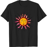 T-shirt noir pour hommes Sun Goddess
