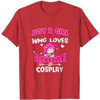 Je suis juste une fille qui aime le cosplay d'anime T-shirt pour hommes — T-shirts pour hommes