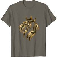T-shirt Édition Or Logo Roi Lion pour Hommes — T-shirts pour hommes