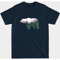 T-shirt Noir pour Hommes Bear — T-shirts pour hommes