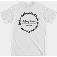 T-shirt pour hommes A Strong Woman en noir — T-shirts pour hommes