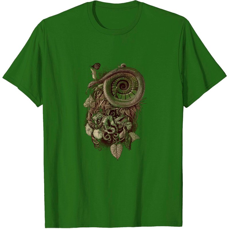 T-shirt Descent Trippy pour hommes en noir — T-shirts pour hommes