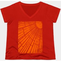 Sunlight Geometric T-Shirt for Men in Black