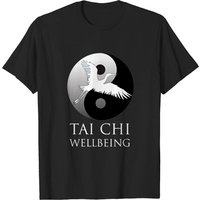 Tai Chi Wellbeing Men's Black T-Shirt
