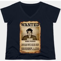 Rosa Parks Wanted T-Shirt for Men - Black History Month