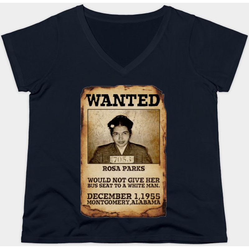T-shirt Rosa Parks Wanted pour hommes - Mois de l'histoire des Noirs — T-shirts pour hommes