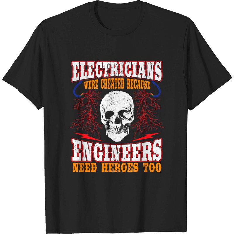T-shirt Électriciens Créés Expert Électrique pour Hommes — T-shirts pour hommes