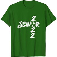 Senior 2022 T-Shirt for Men's Soccer Team Graduates