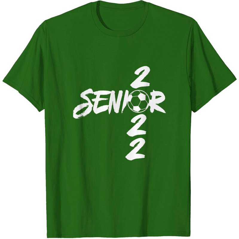T-shirt Senior 2022 pour l'équipe de soccer masculine diplômée — T-shirts pour hommes
