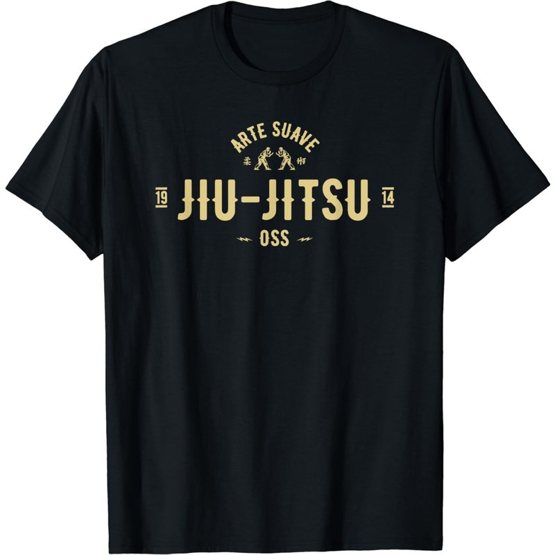 T-Shirt Arte Suave Oss de Jiu Jitsu Brésilien pour Hommes — T-shirts pour hommes
