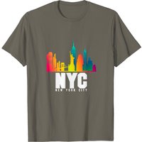 T-shirt souvenir de la skyline de New York pour hommes — T-shirts pour hommes