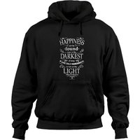 Hoodie Harry Potter Citation de Dumbledore sur le Bonheur pour Unisexe — Sweats à capuche pour hommes