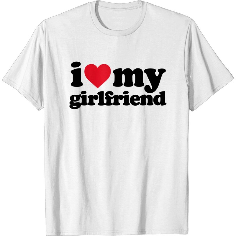 I Love My GF T-Shirt for Men in Royal Blue — Mens T Shirts
