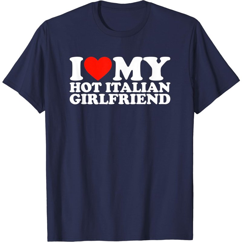 I Love My GF T-Shirt for Men - Black — Mens T Shirts