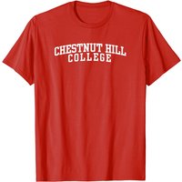 T-shirt pour hommes Chestnut Hill College OC0546 en noir