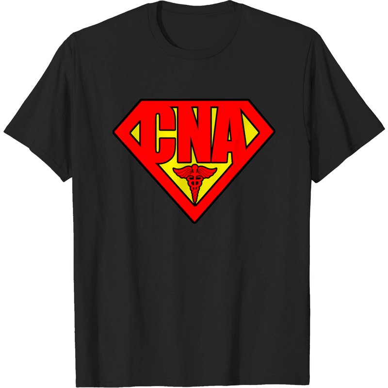 CNA T-Shirt Super Nurse for Men - National Nursing Assistants — Mens T Shirts