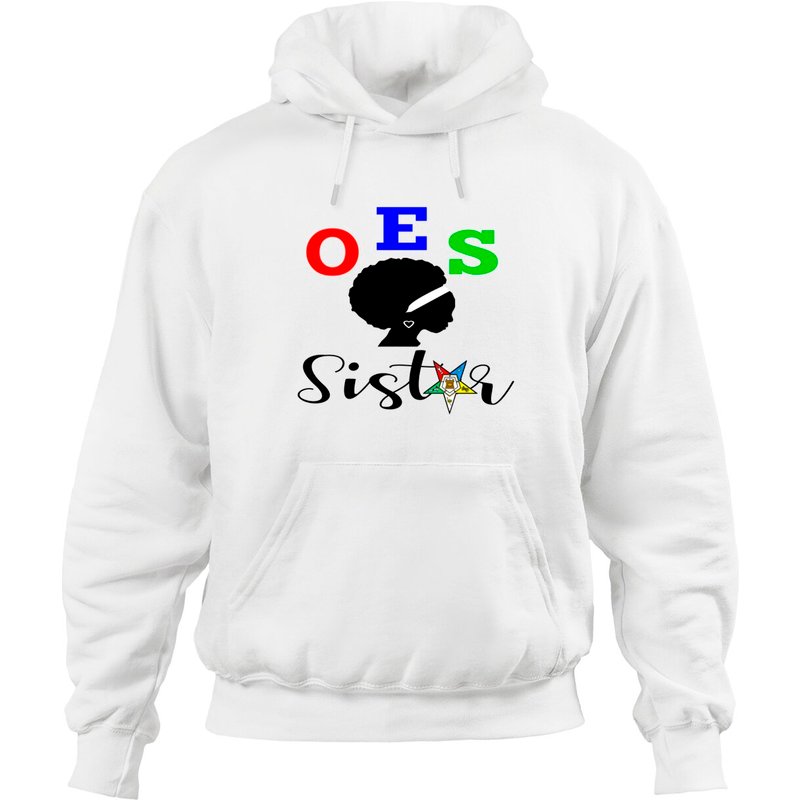 OES Ordre de l'Étoile de l'Est Sistar Sweat à Capuche Fraternité — Sweats à capuche pour hommes