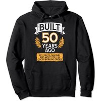 Hoodie d'anniversaire 50 ans construit il y a 50 ans pour hommes — Sweats à capuche pour hommes