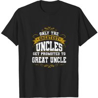 Great Uncle T-Shirt for Men in Black