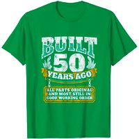 T-shirt d'anniversaire 50 ans pour hommes - Cadeau humoristique âge 50 — T-shirts pour hommes